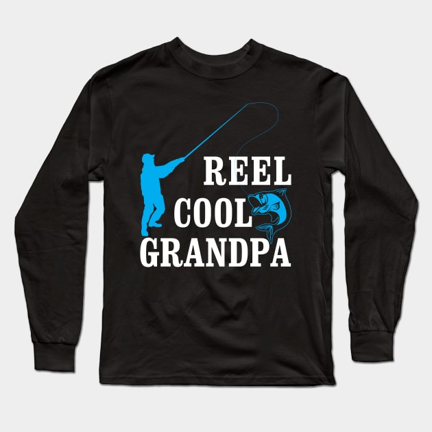 Fishing Grandpa Fisherman Quote Long Sleeve T-Shirt by stonefruit